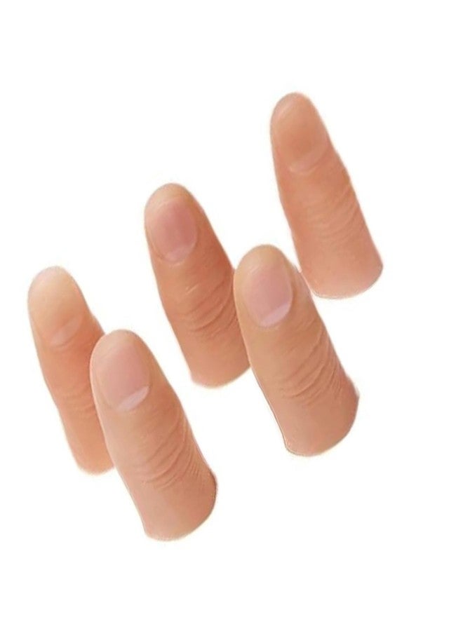 Zewool Xinjincang 5Pcs/Set Complexion Magic Trick Fingers Fake Thumb Tips Stage Show Prop Prank Magic Kits and Accessories Novelty and Gag Games, Small - Image 1